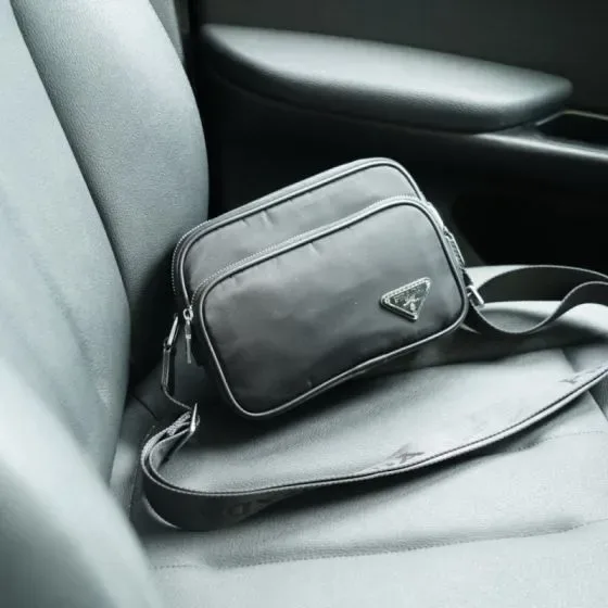 Prada Re-Nylon Shoulder Bag Black Crossbody