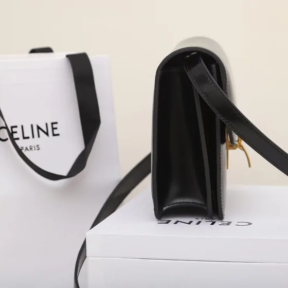 Celine Box Negro Bolso bandolera