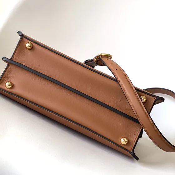 Fendi Peekaboo Iseeu Small Marrom Alça superior
