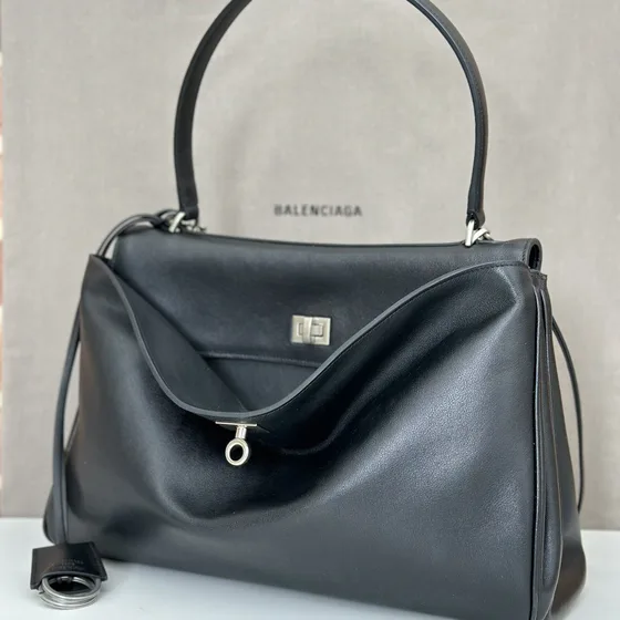 Balenciaga Rodeo Black Top Handle