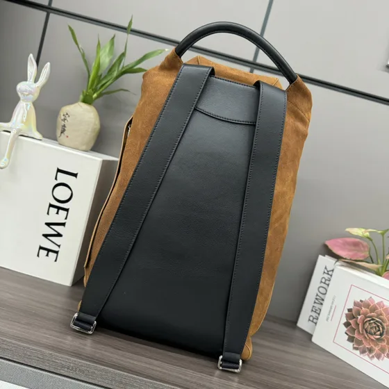 Loewe Flamenco Backpack Brown Backpack
