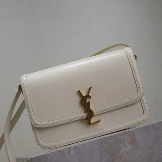 YSL Solferino Bianco Crossbody
