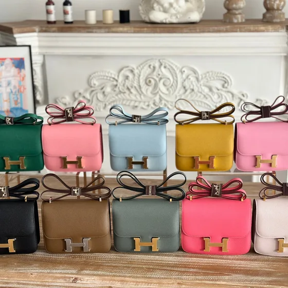 Hermes Constance Mønster Crossbody