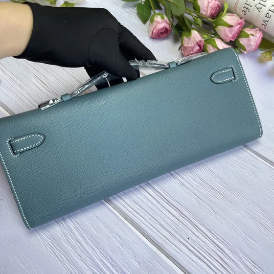 Hermes Kelly Classique To Go Light Bleu Pochette