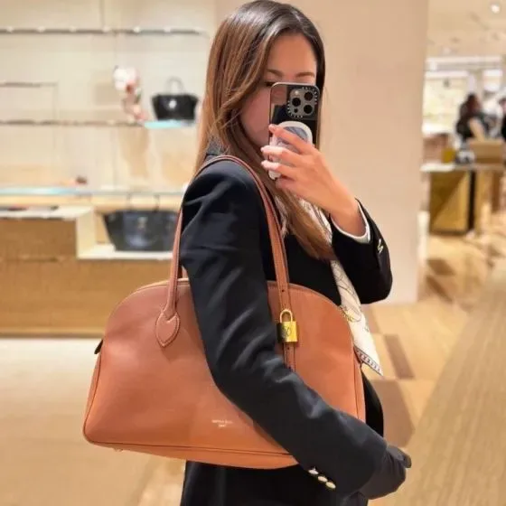 Louis Vuitton Cabas Tan Shoulder Bag