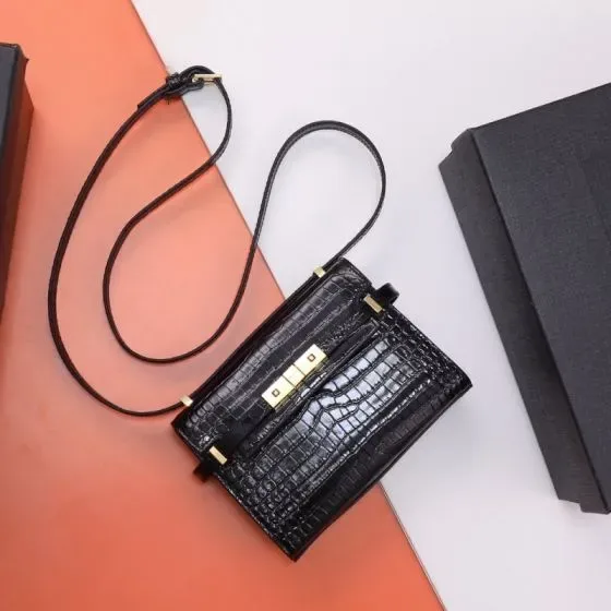 YSL Manhattan Black Crossbody