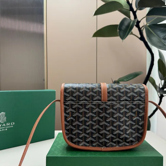 Goyard Belvedere Braun Crossbody