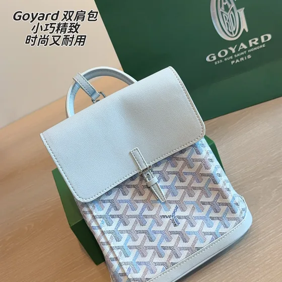 Goyard Alpin Mini Backpack White Backpack