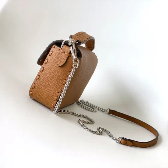 Fendi Baguette Marron Crossbody/Sac épaule
