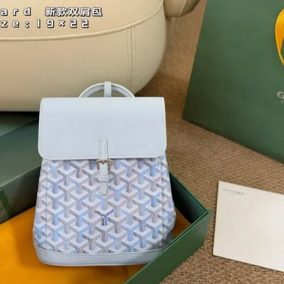 Goyard Alpin Mini Backpack Light Blue 19 22cm Backpack
