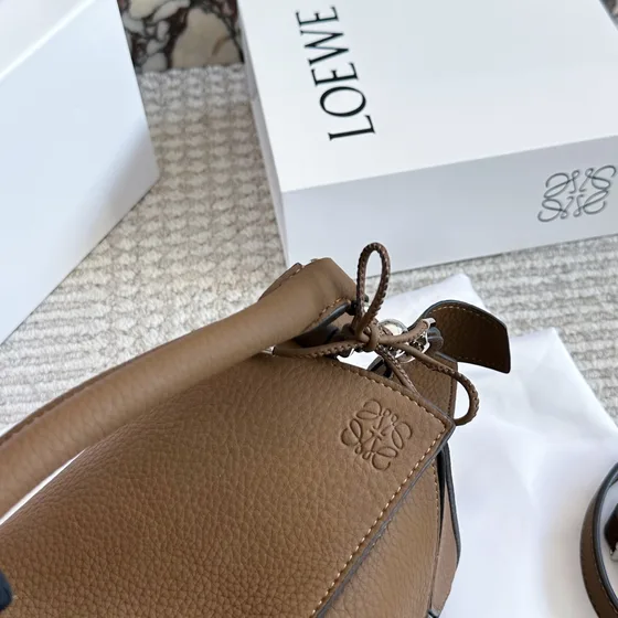 Loewe Puzzle Bag Brown Top Handle