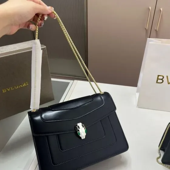 Bvlgari Serpenti Forever Black Crossbody