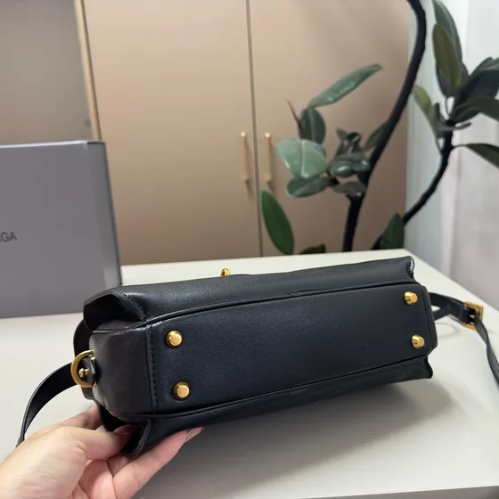Balenciaga Tool 2 0 Small Flap Bag Black Crossbody