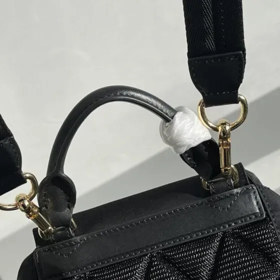 Burberry Black Top Handle