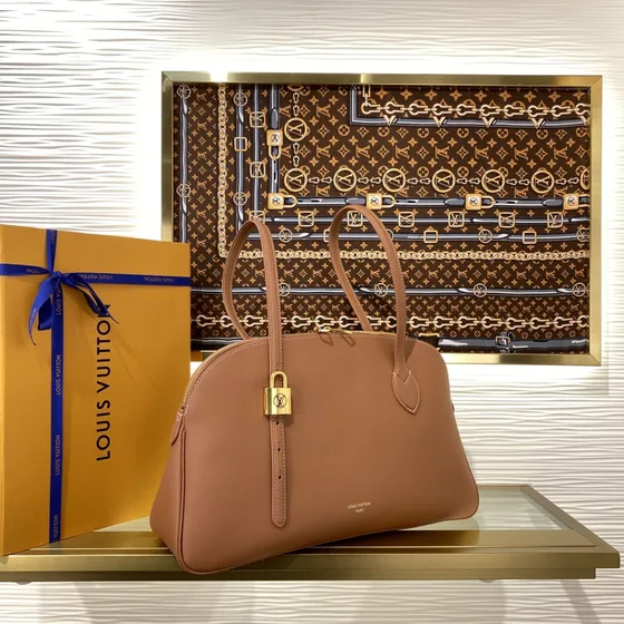 Louis Vuitton City Steamer Coklat Top Handle