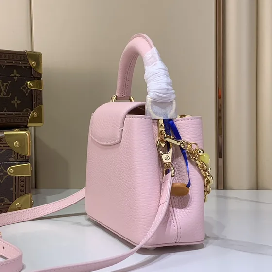 Louis Vuitton Capucines Mini Pink Top Handle