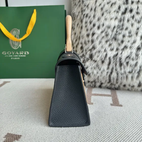 Goyard Saigon Structure Mini Bag Sort Tophåndtag