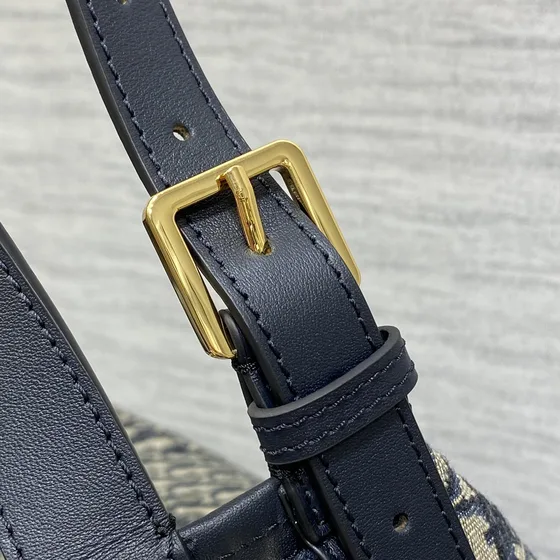 Dior Diorstar Hobo Bag Beige And Blau Hobo