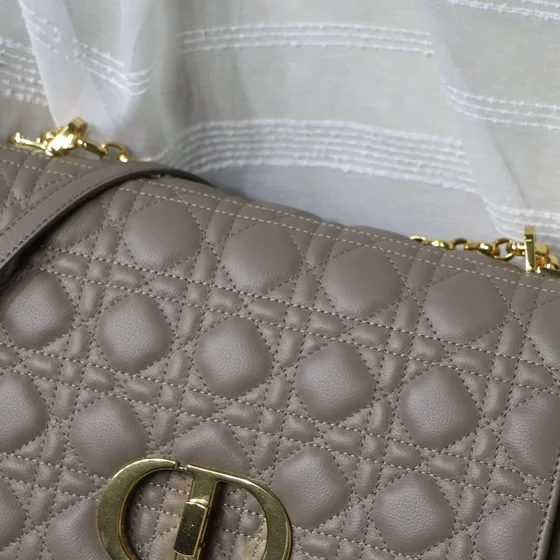 Dior Caro Taupe Crossbody
