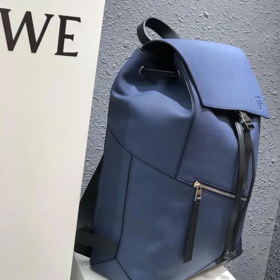 Loewe Puzzle Rygsæk Marineblå Blå Rygsæk