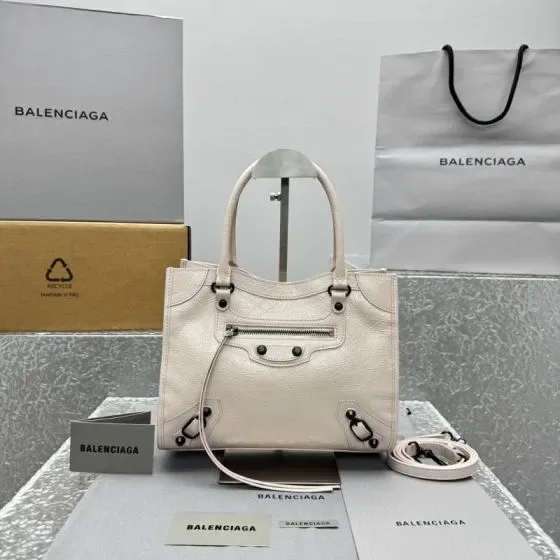 Balenciaga Neo Classic City White Top Handle