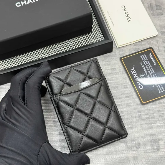 Chanel Quilted Card Holder Sort Card Holder