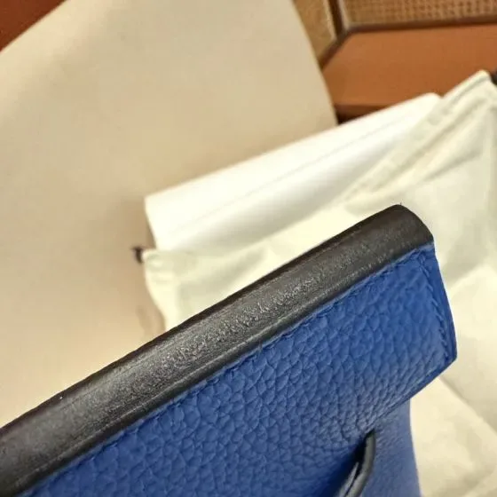 Hermes Unknown Blue Wallet