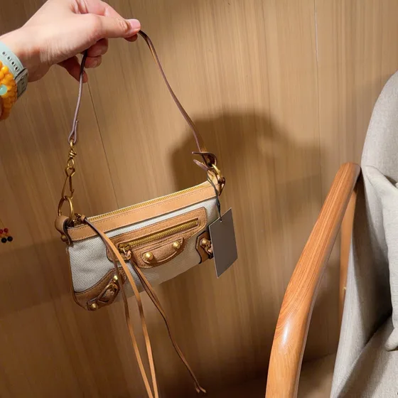 Balenciaga City Beige Crossbody