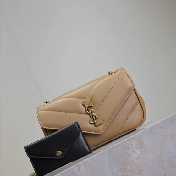 YSL Cassandre Apricot Crossbody