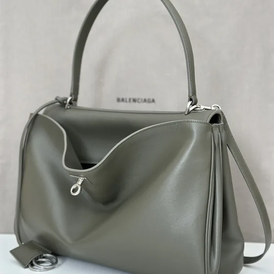 Balenciaga Rodeo Tote Bag Khaki Tote Bag