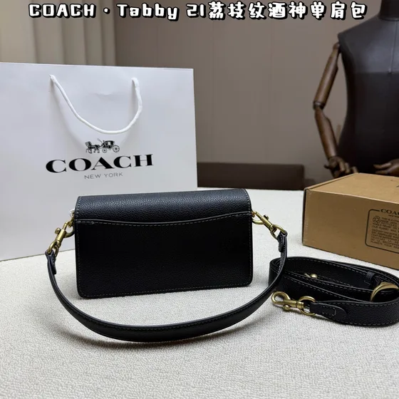 Coach Tabby 21 Negro 21 Crossbody