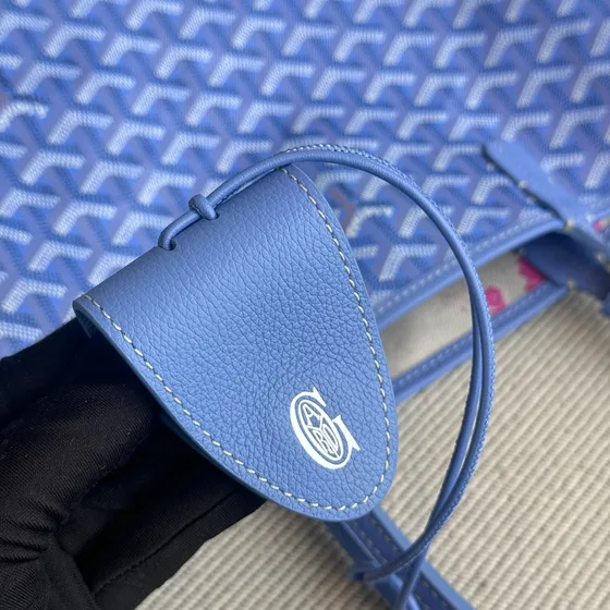 Goyard Saint Louis Pouch Biru Pouch