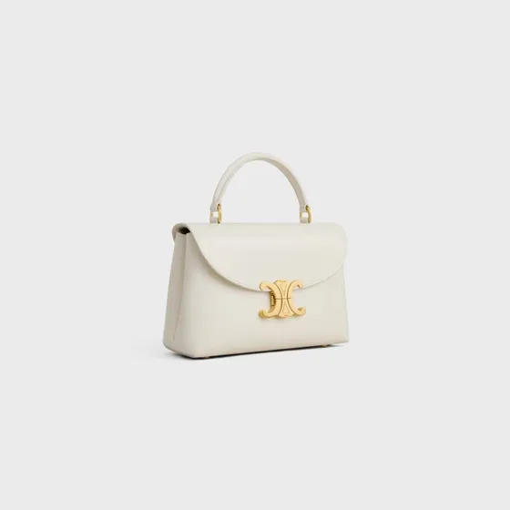 Celine Teen Nino Bag Putih Top Handle