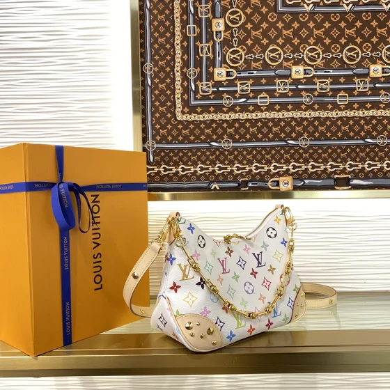 Louis Vuitton Onthego Multicolor White Shoulder Bag