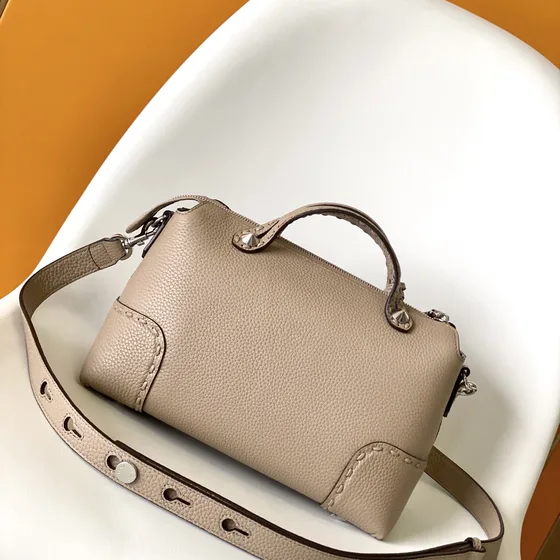 Fendi By The Way Beige Top Handle