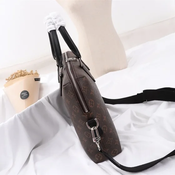 Louis Vuitton Keepall Marron Anse supérieure