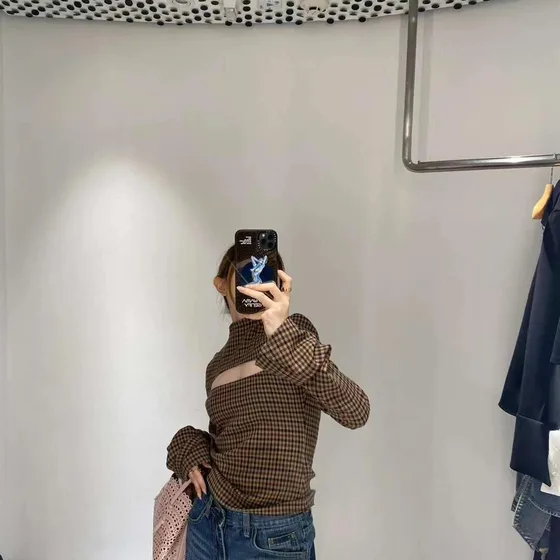 Burberry Neo Mini Bolsa balde Bege Alça superior