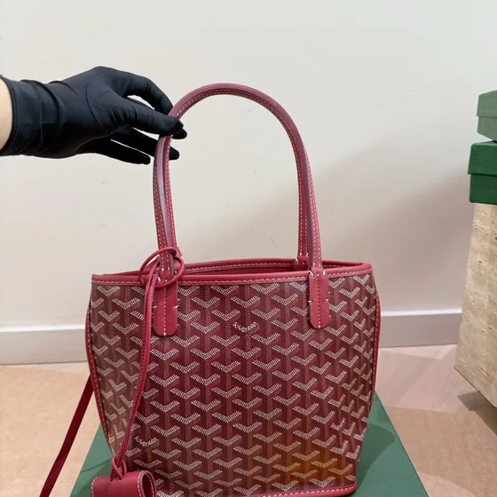 Goyard Anjou Mini Hijau Tote Bag