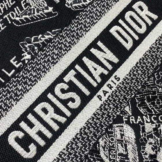 Dior Dior Book Tote Nero Borsa tote