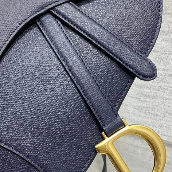 Dior Saddle Bag Тёмно-синий Синий Сумка на плечо