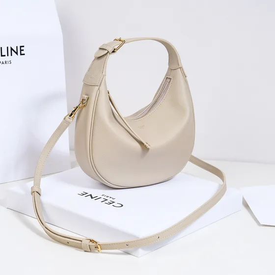 Celine Lulu Bag Beige Hobo