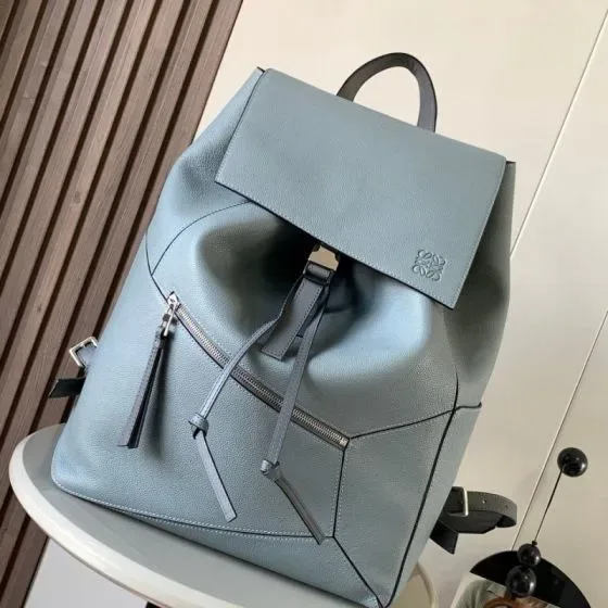 Loewe Puzzle Backpack Dusty Blue Backpack
