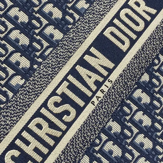 Dior Dior Book Tote Marinblå Blå Kass