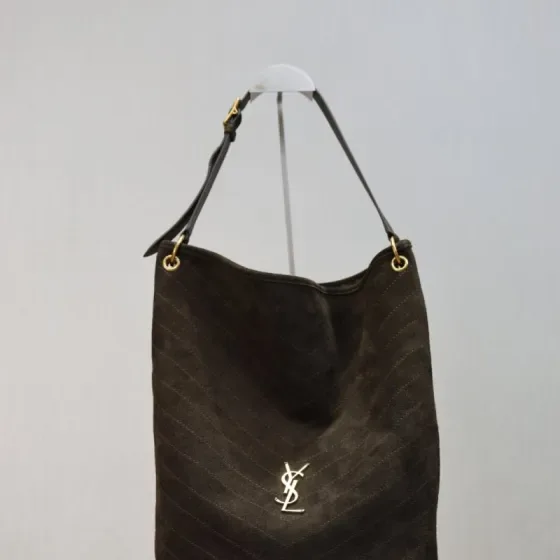 YSL Le Monogramme Hobo Dark Brown Hobo