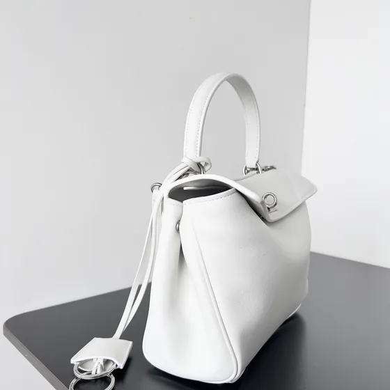 Balenciaga Rodeo Mini Hvid Tophåndtag