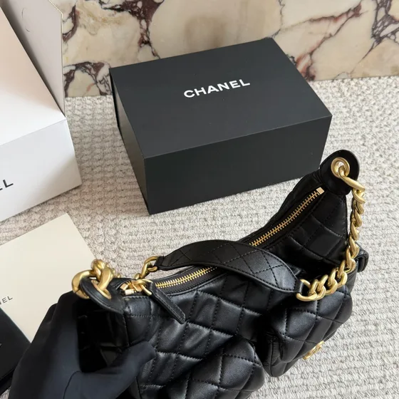 Chanel Chanel 19 Hobo Bag Black Hobo