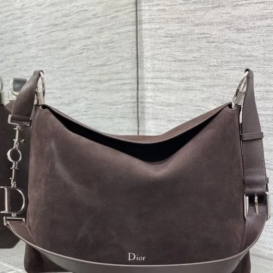 Dior Dior Travel Hobo Bag Dark Brown Hobo