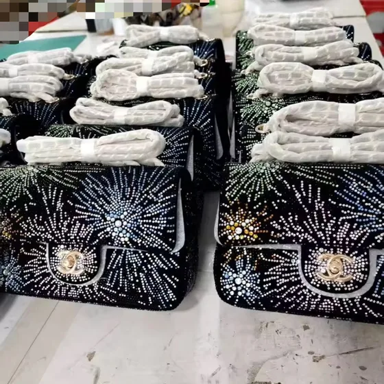 Chanel Classic Flap Zwart Meerkleurig Flap tas