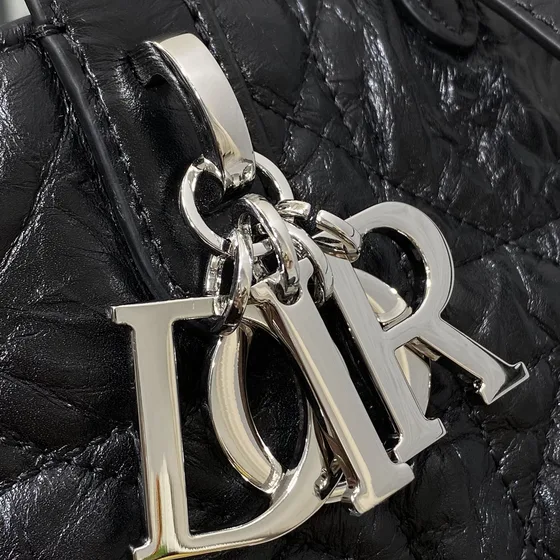 Dior Dior Toujours Vertical Shoppertasche Schwarz Henkel