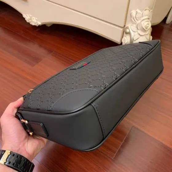 Gucci messenger Чёрный 31-21-7cm business